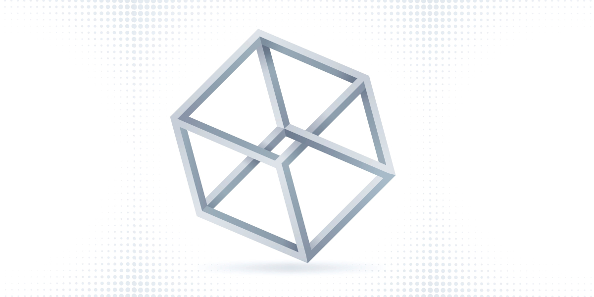 Impossible geometry cube